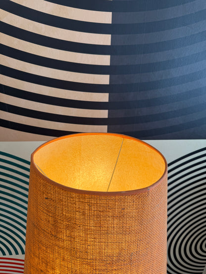 Vintage Teak Zig Zag Lamp