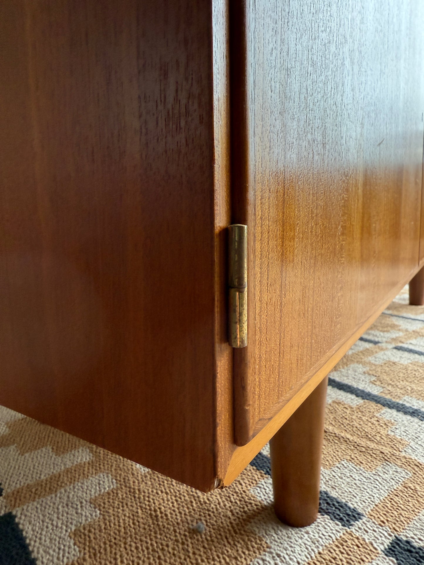 Vintage Danish Teak Sideboard by Hundevad