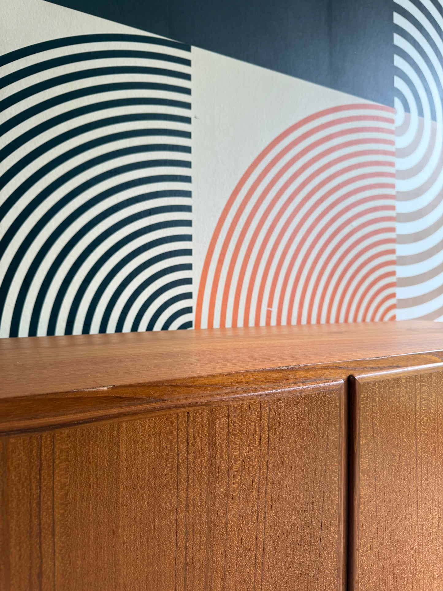 Vintage Danish Teak Sideboard by Hundevad