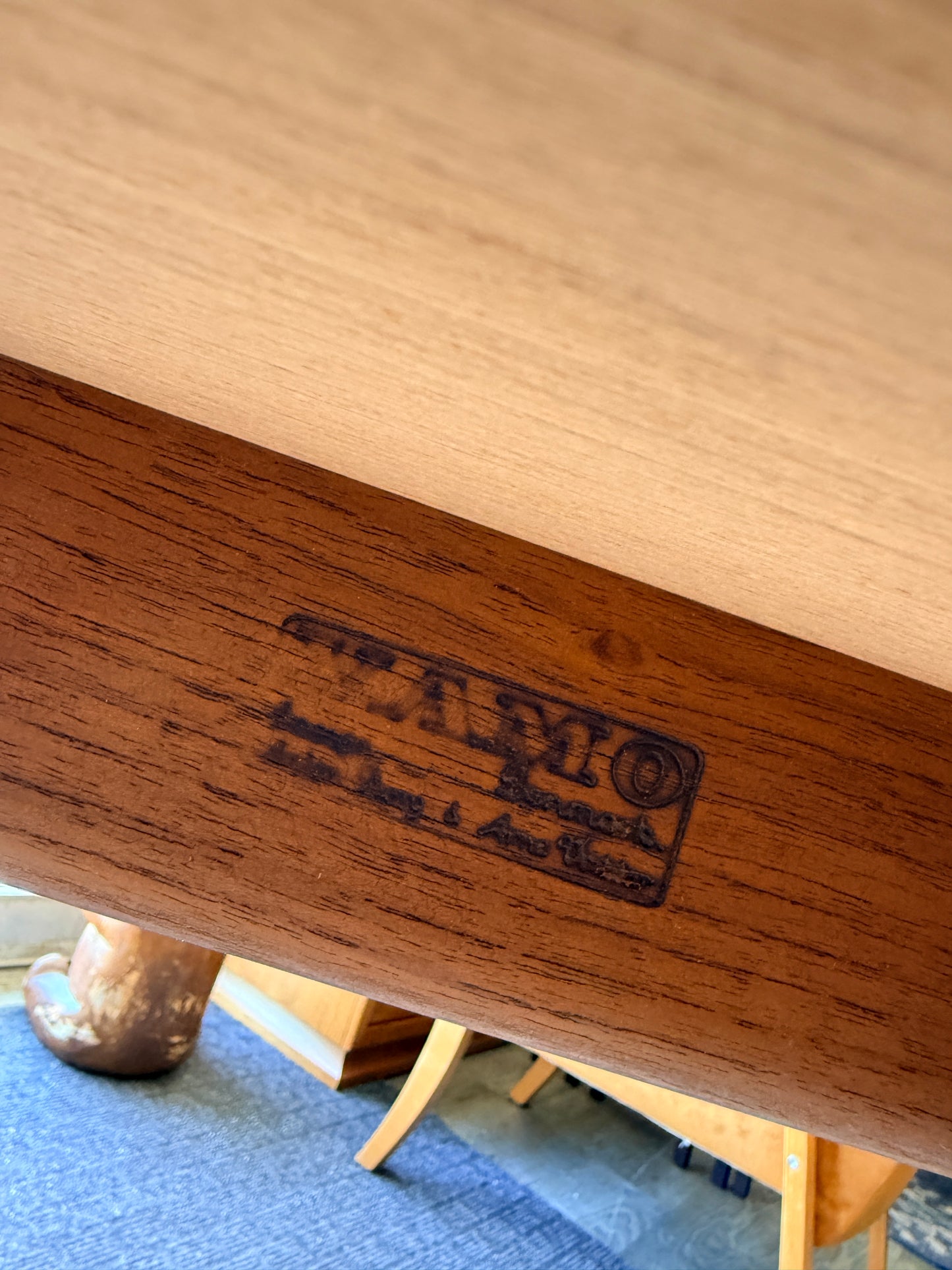 Danish Teak Desk by Arne Vodder for  Vamo Sønderborg