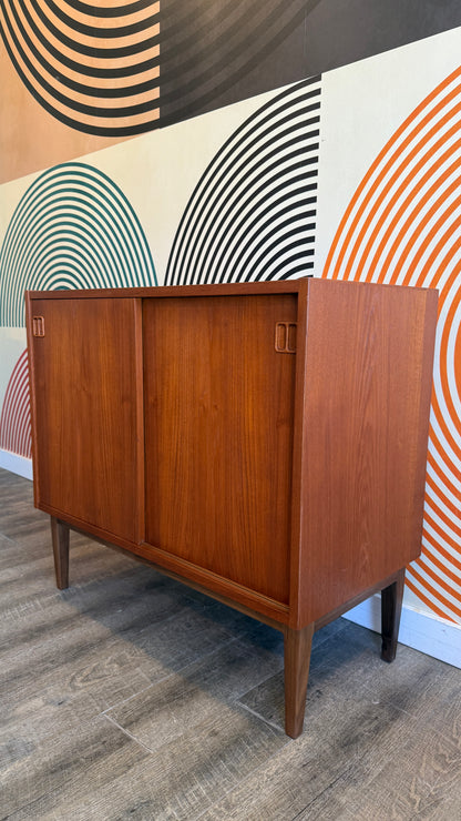 Vintage Danish Teak Cabinet on Custom Legs