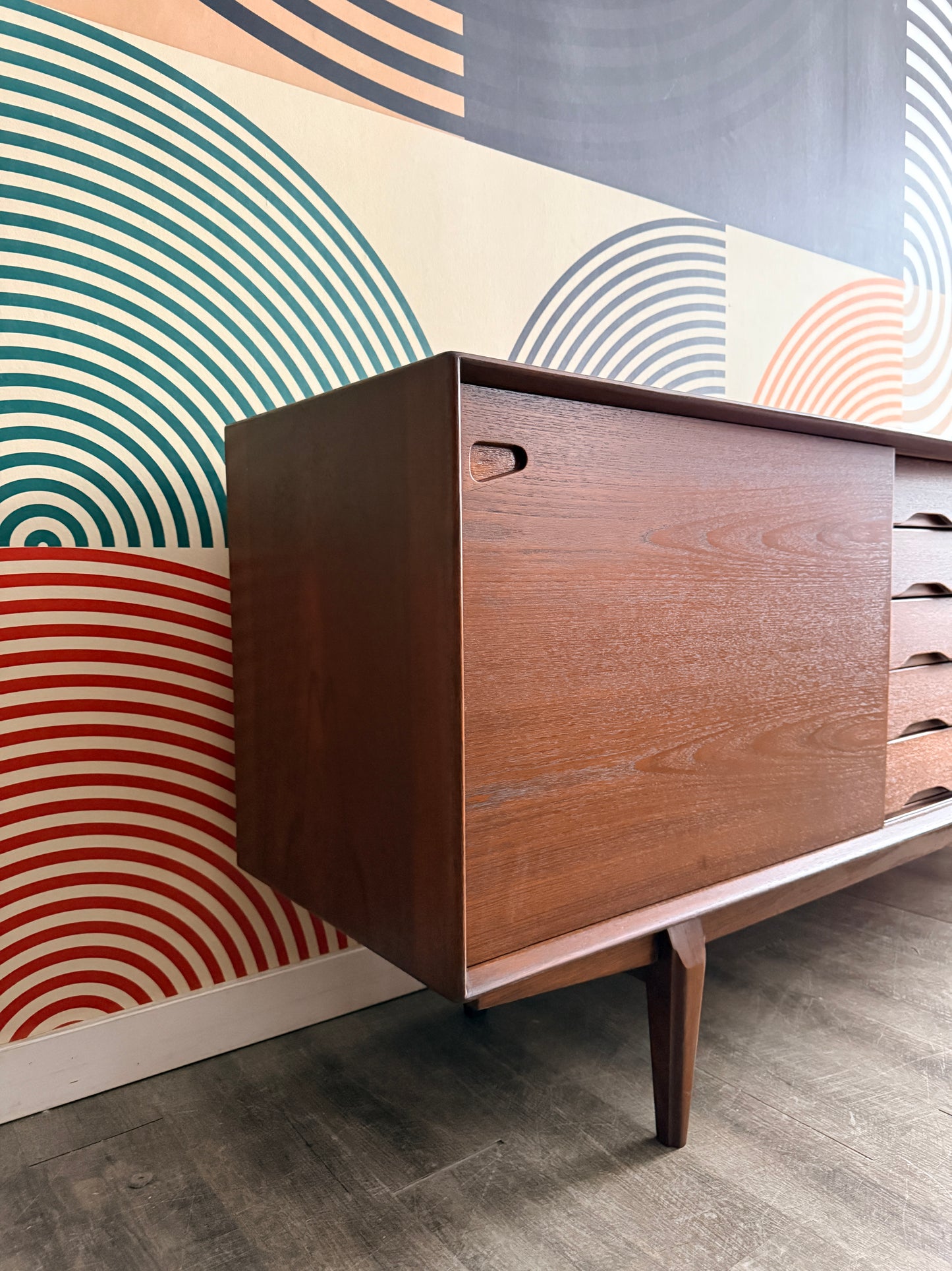 Danish Teak Sideboard by Rosengren Hansen for Dyrlund