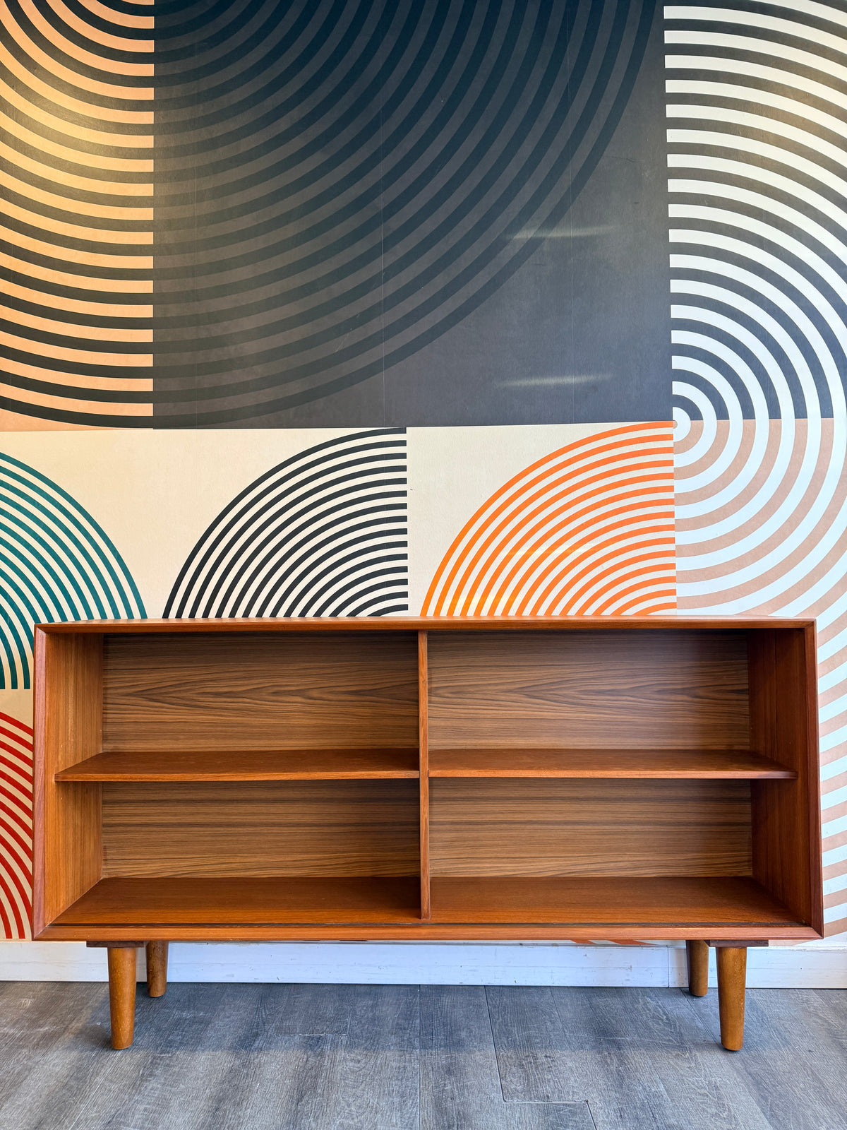 Vintage Teak Bookcase