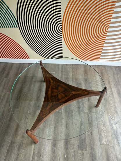 Sven Ellekaer for Christian Linnberg Rosewood Coffee Table