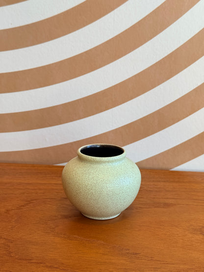 Mini Vintage Speckled Light Green Vase