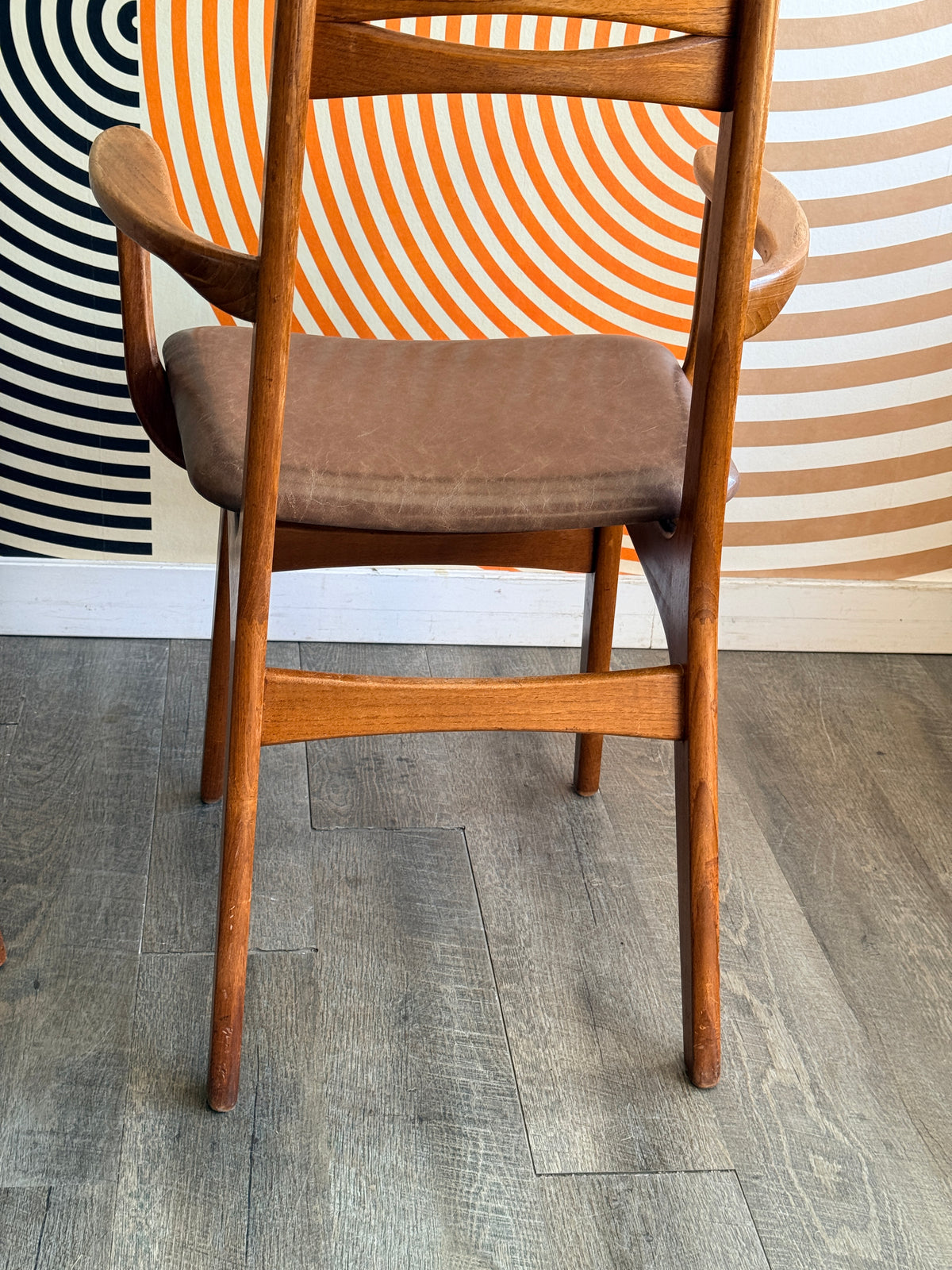 Pair of Danish Teak Dining Chairs