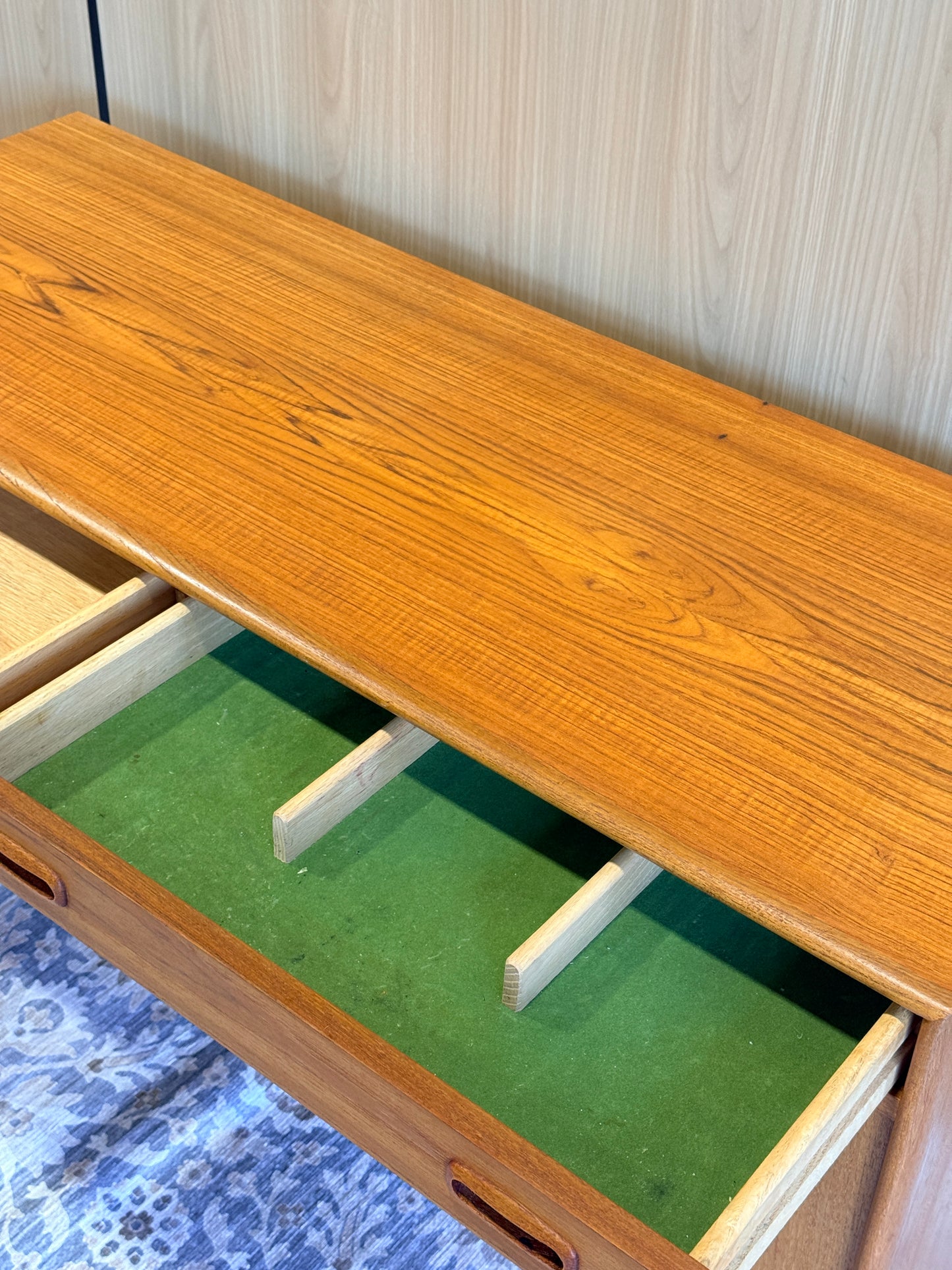 Vintage Petite Teak Sideboard