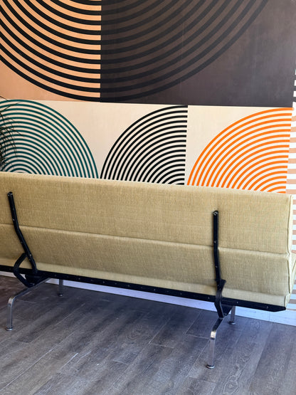 Vintage Eames Compact Sofa(Newly Upholstered)