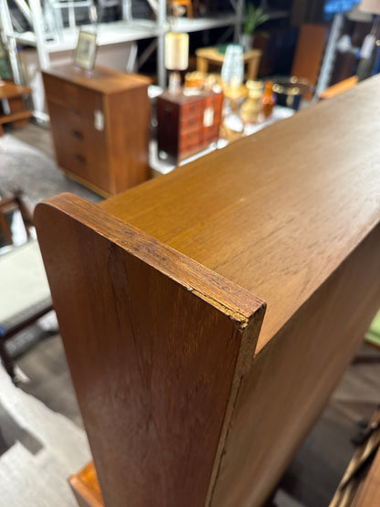 Danish Teak Bookcase with a Cabinet Storage