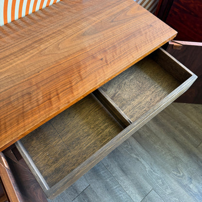 Vintage Walnut Sideboard/ Credenza