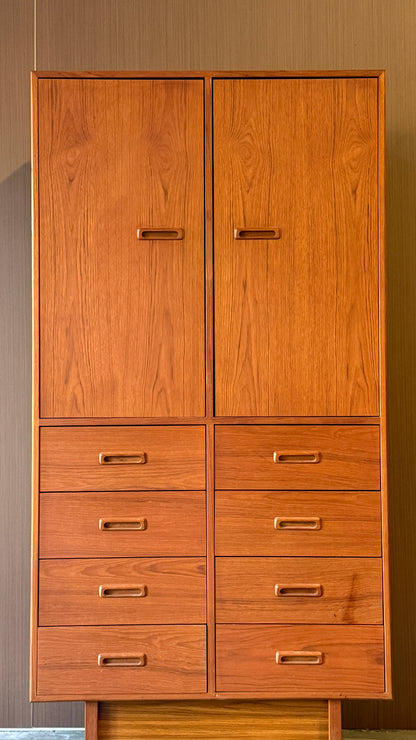 Vintage Teak Wardrobe