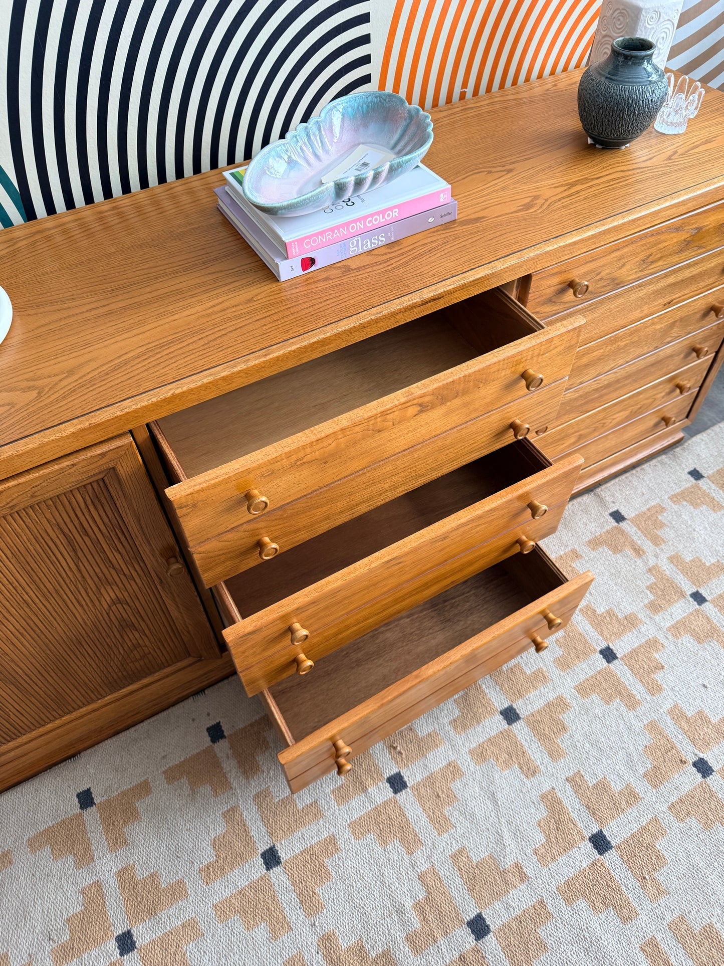 Vintage Oak Dresser