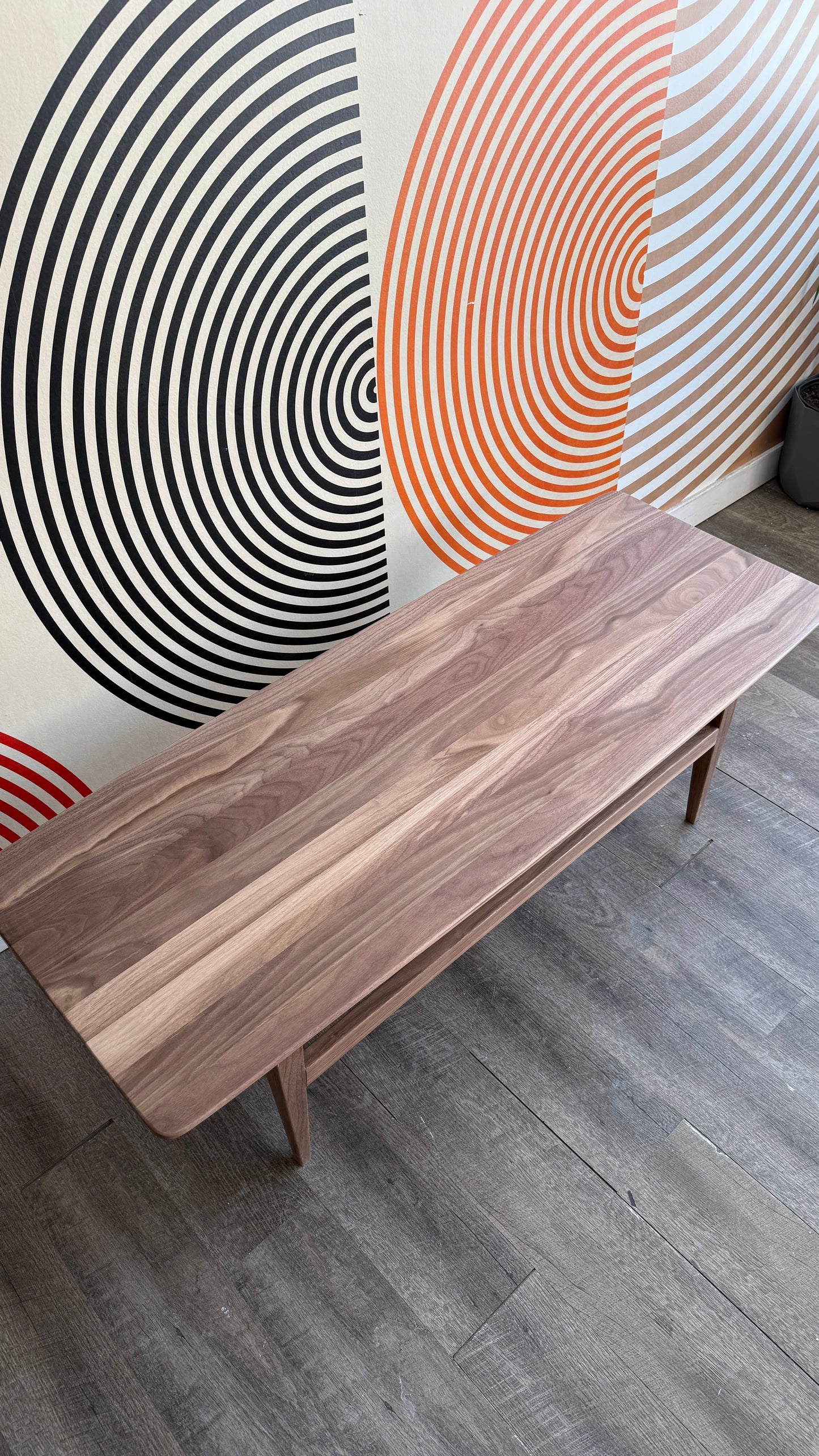 Custom Solid Walnut Coffee Table