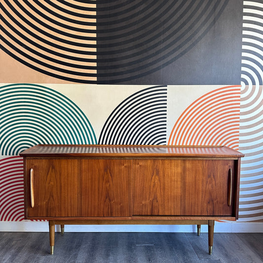 Vintage Walnut Sideboard by Deilcraft