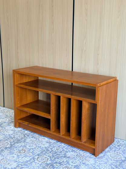 Vintage Teak Pull-out Media Cabinet
