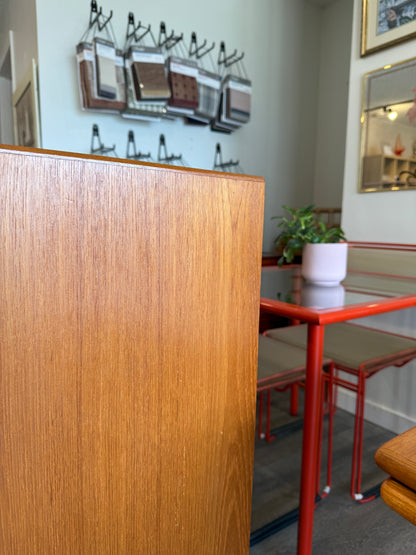 Vintage Teak Cabinet on Custom Base