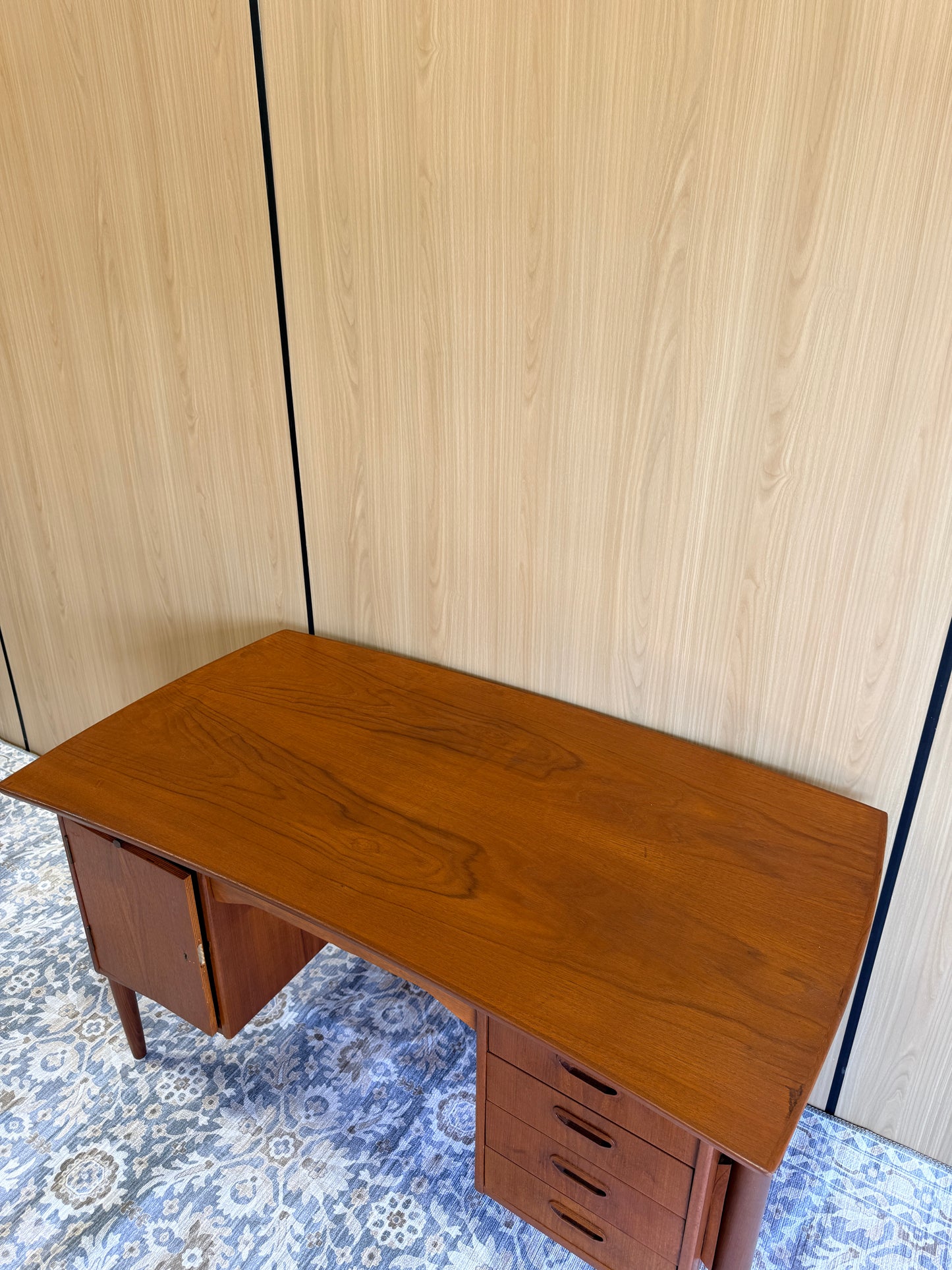 Vintage Danish Teak Writing Desk