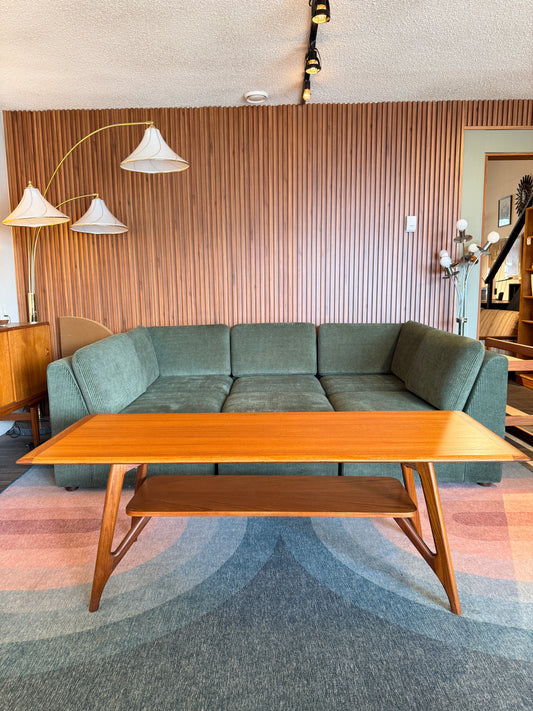 Vintage Midcentury Modern Teak Coffee Table