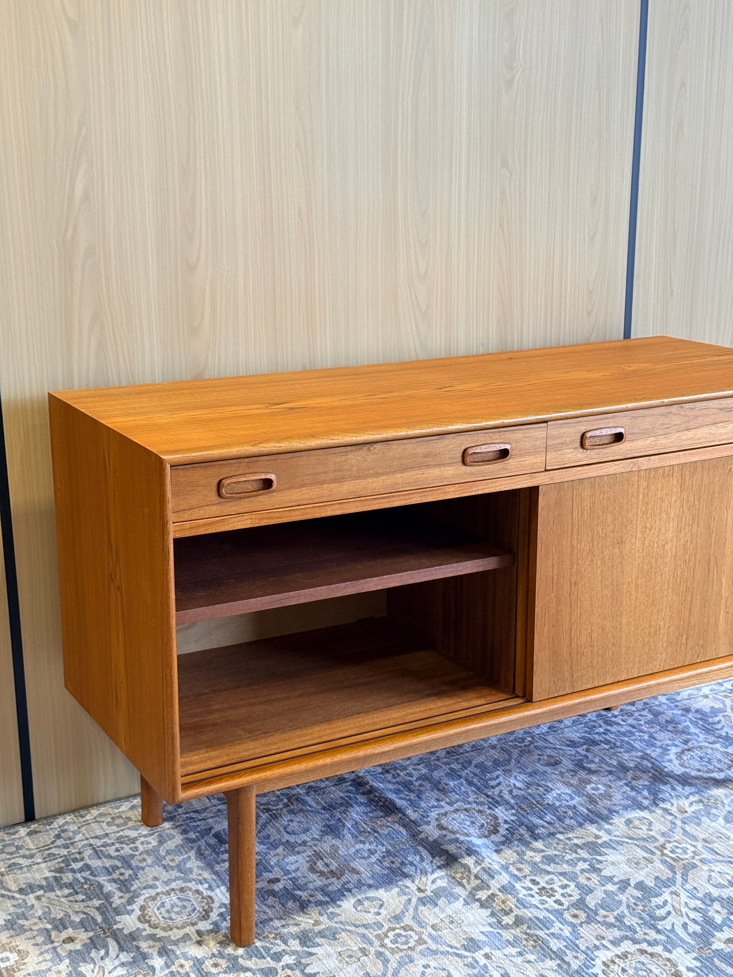 Vintage Petite Teak Sideboard