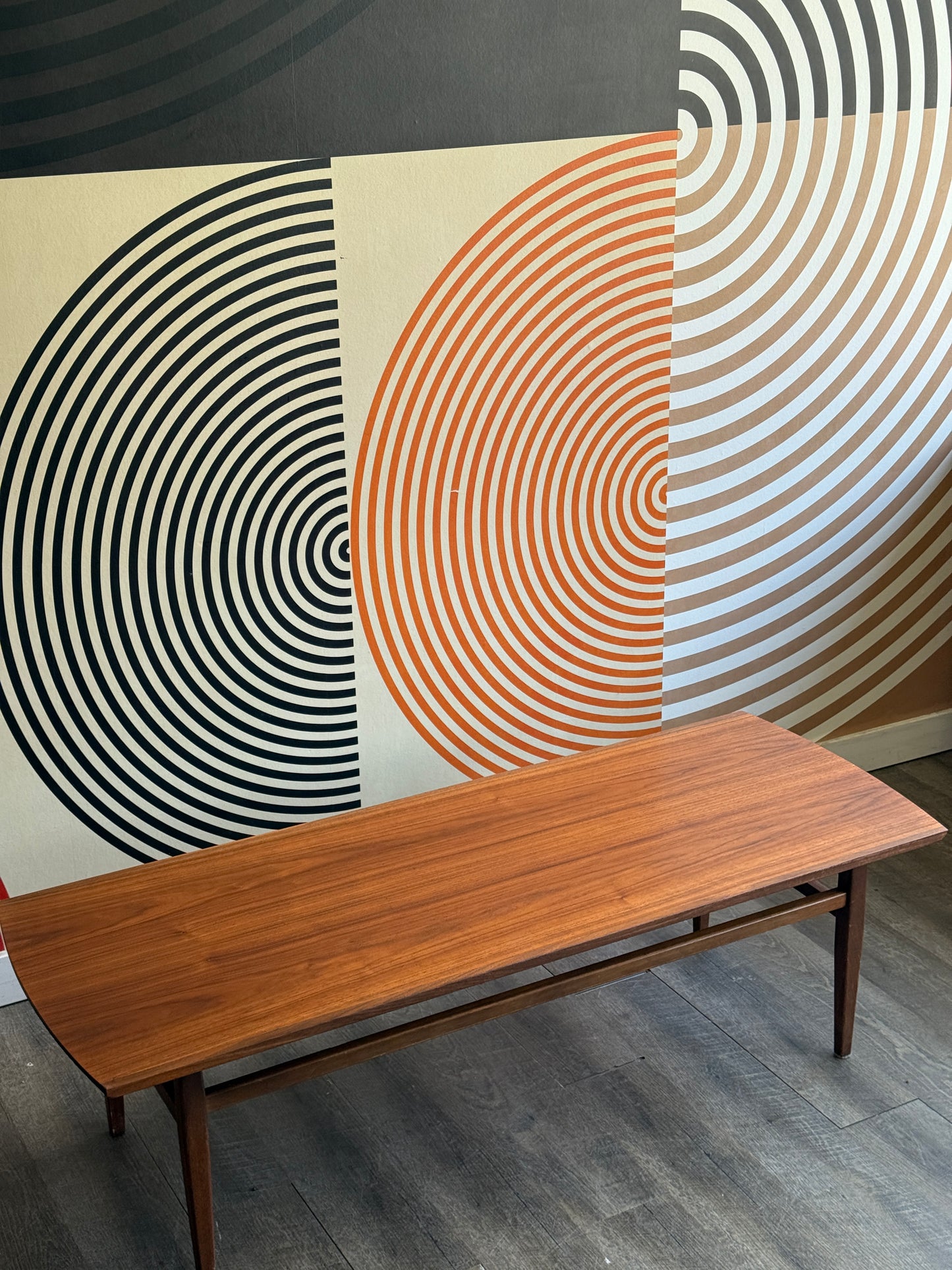 Vintage Haddon Hall Walnut Coffee Table