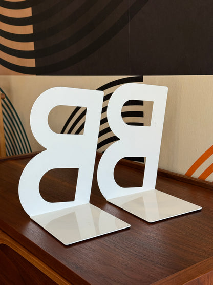 Vintage IKEA Billy Bookends Metal Bookends,90s