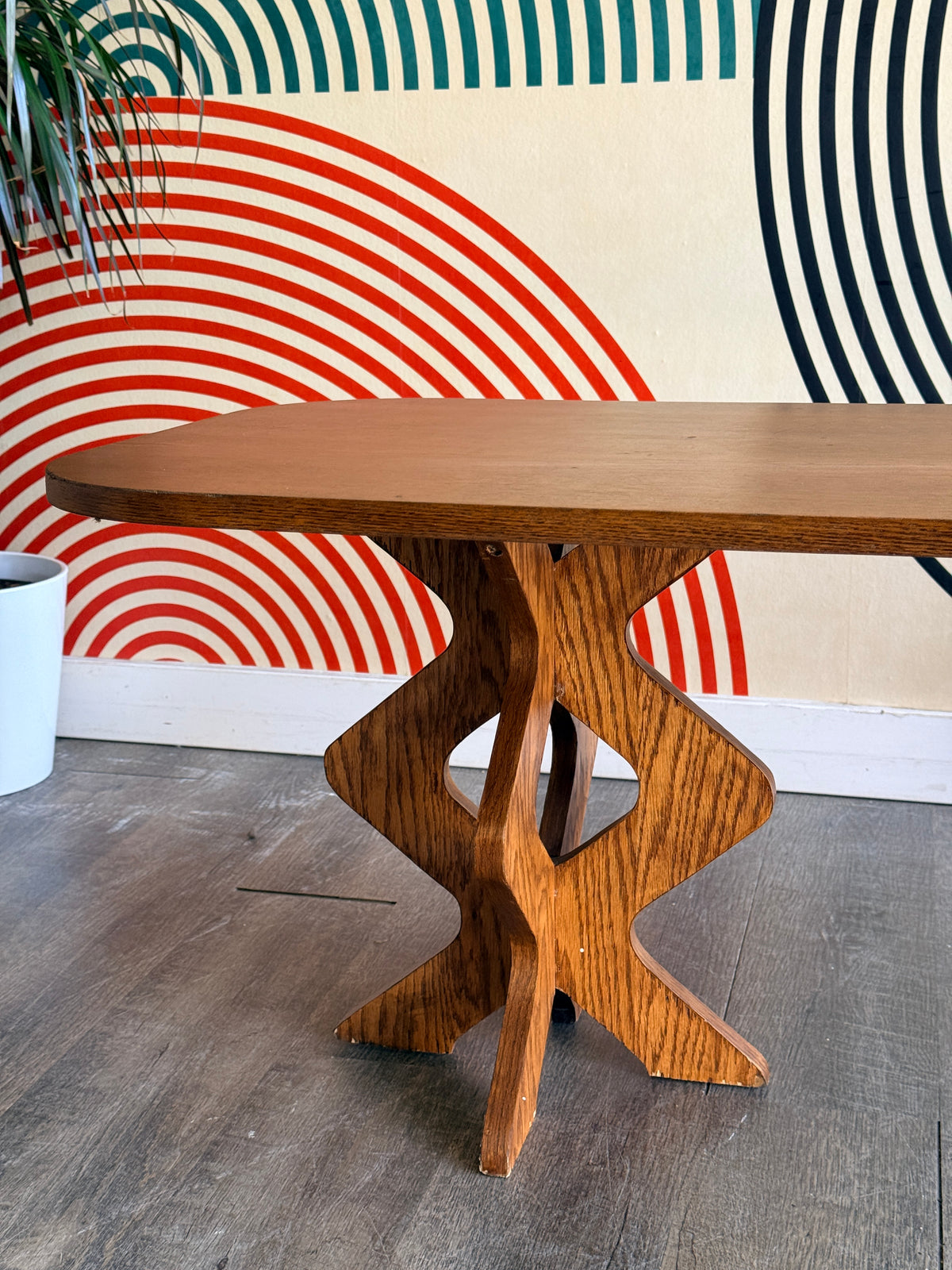 Vintage Wooden Coffee Table