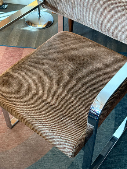 Vintage Chrome Armchair