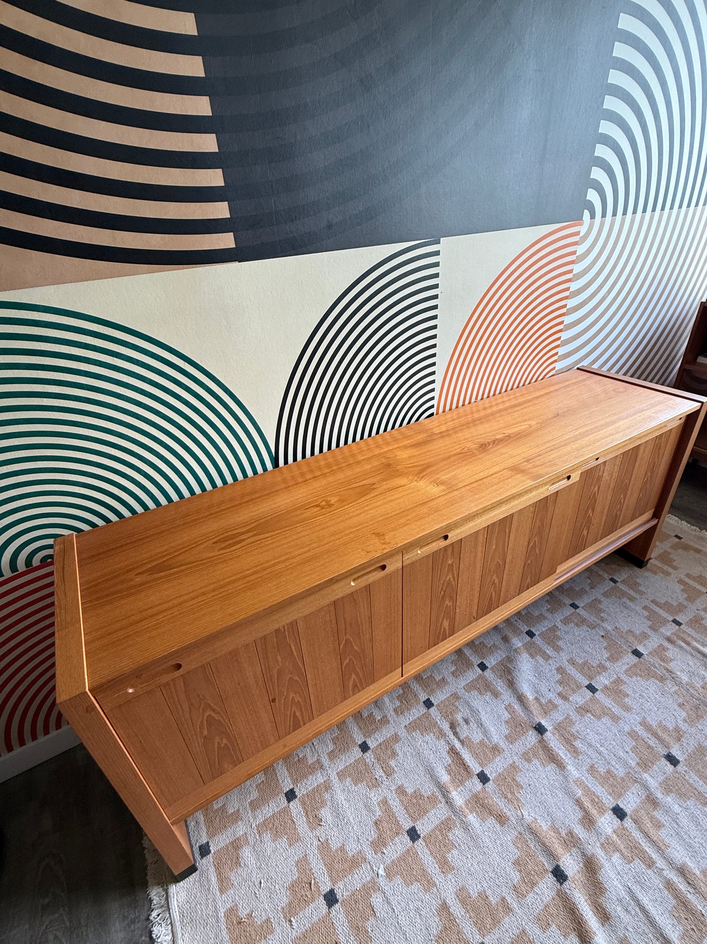 Vintage Teak Credenza