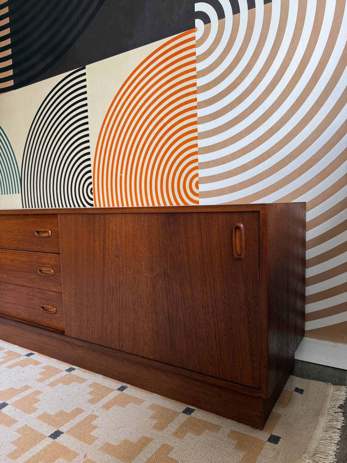 Vintage Teak Sideboard
