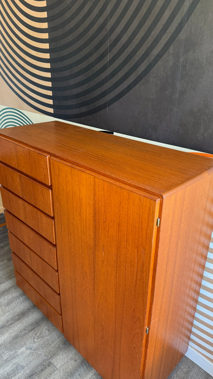 Danish Teak Wardrobe by Komfort