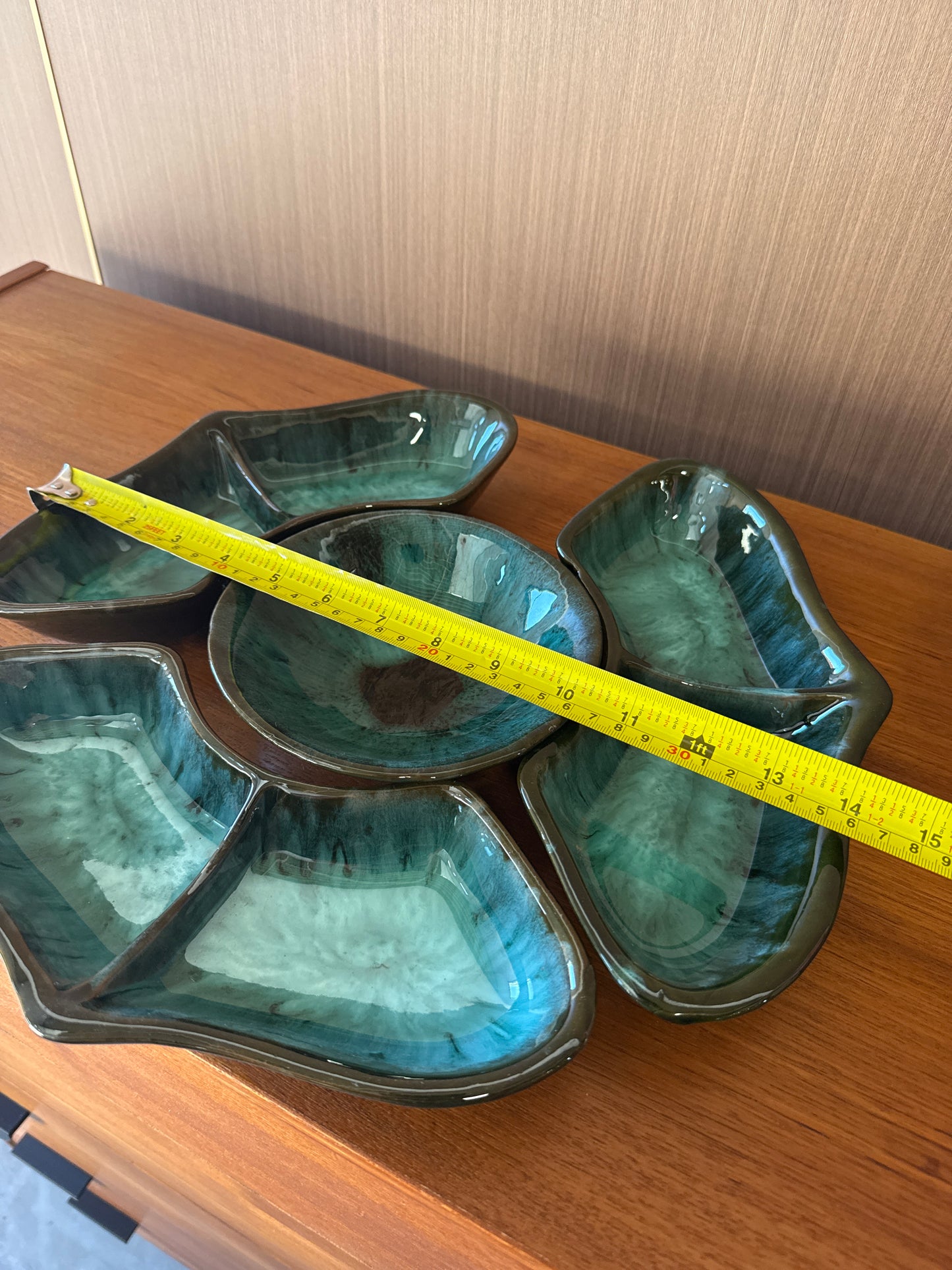 Royal Canadian Art Pottery Dip Plates