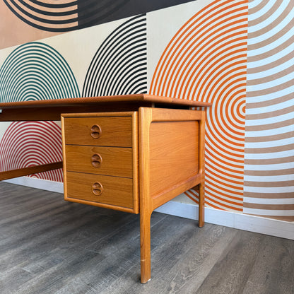 Danish Teak Desk by Gasvig Møbler, 1960s