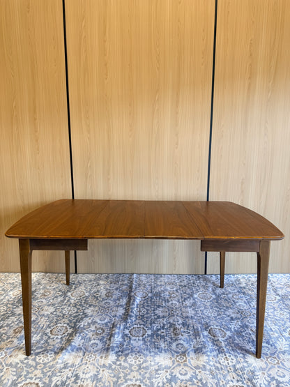 Vintage Walnut Extension Dining Table