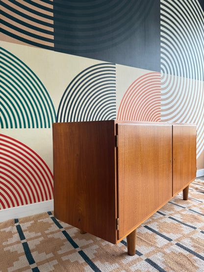 Vintage Danish Teak Sideboard by Hundevad