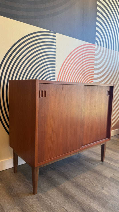 Vintage Danish Teak Cabinet on Custom Legs