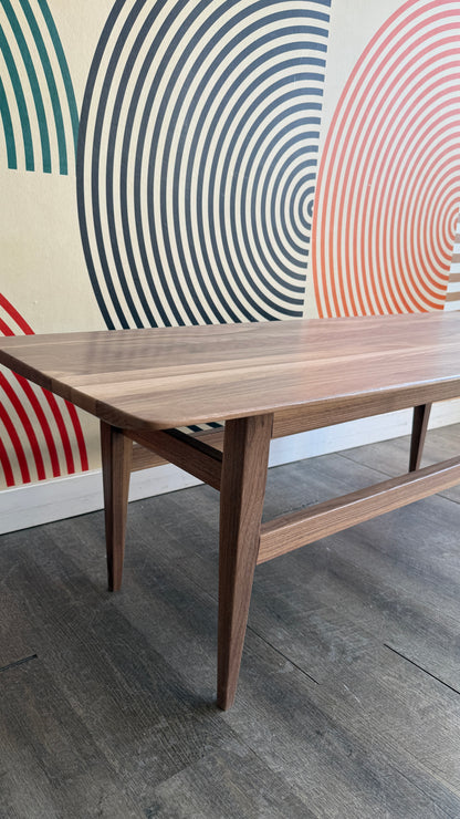 Custom Solid Walnut Coffee Table