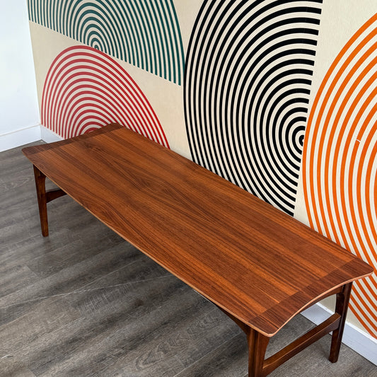 Vintage Walnut Coffee Table