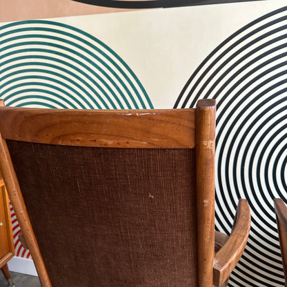 Pair of Afromosia Teak Dining Chairs