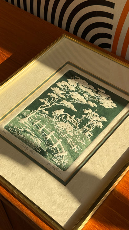 Vintage “Country Road” Limited Edition Print