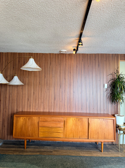Danish Mid-Century Modern Teak Sideboard by Aco Møbler