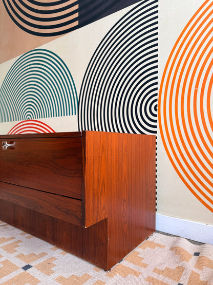 Mid-Century Danish Rosewood Storage Cabinet