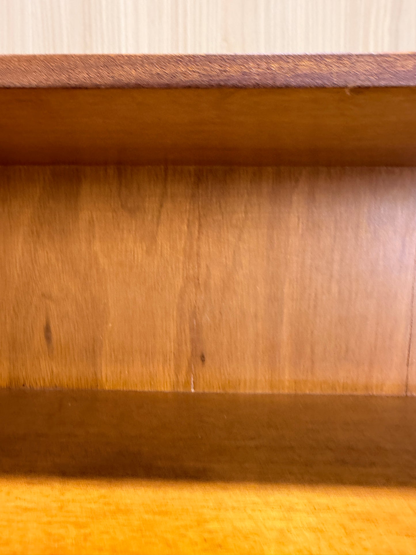 Vintage Midcentury Modern Teak Room Divider/Bookcase