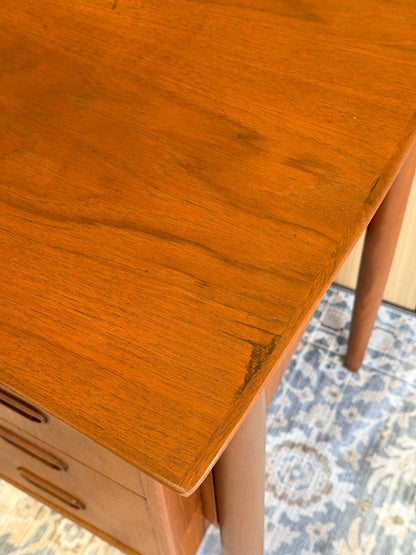 Vintage Danish Teak Writing Desk
