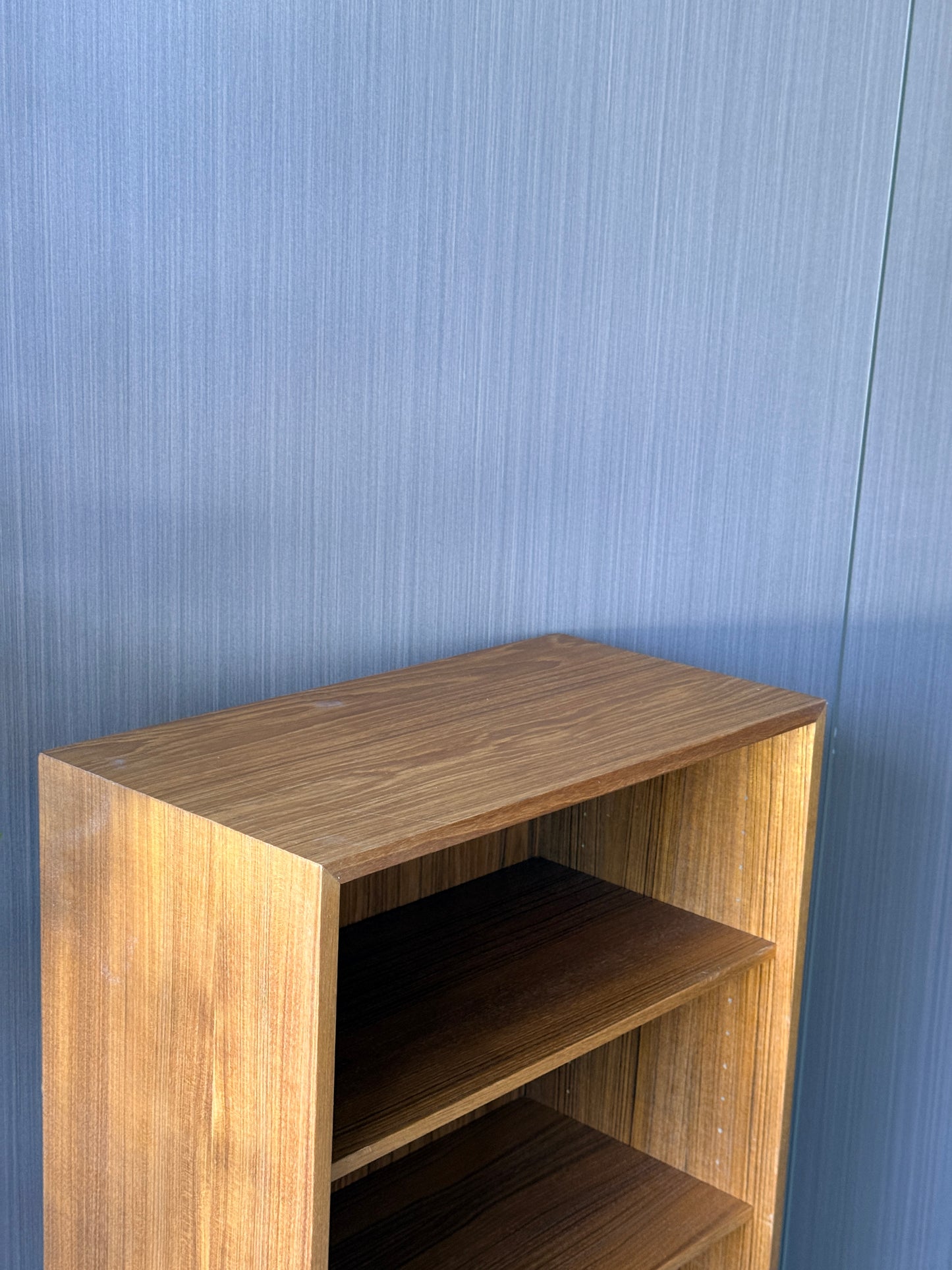Vintage Danish Teak Bookcase on Custom Base by Ib Kofod Larsen