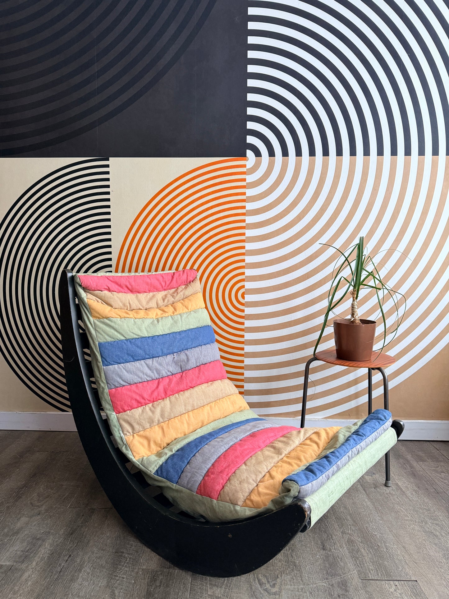 Verner Panton Relaxer II Rocking Chair For Rosenthal, 1970S