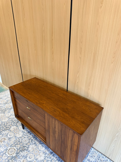 Vintage “Mainline” Walnut Sideboard by Hooker