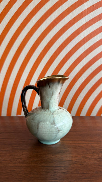 Vintage West German Pottery Pitcher