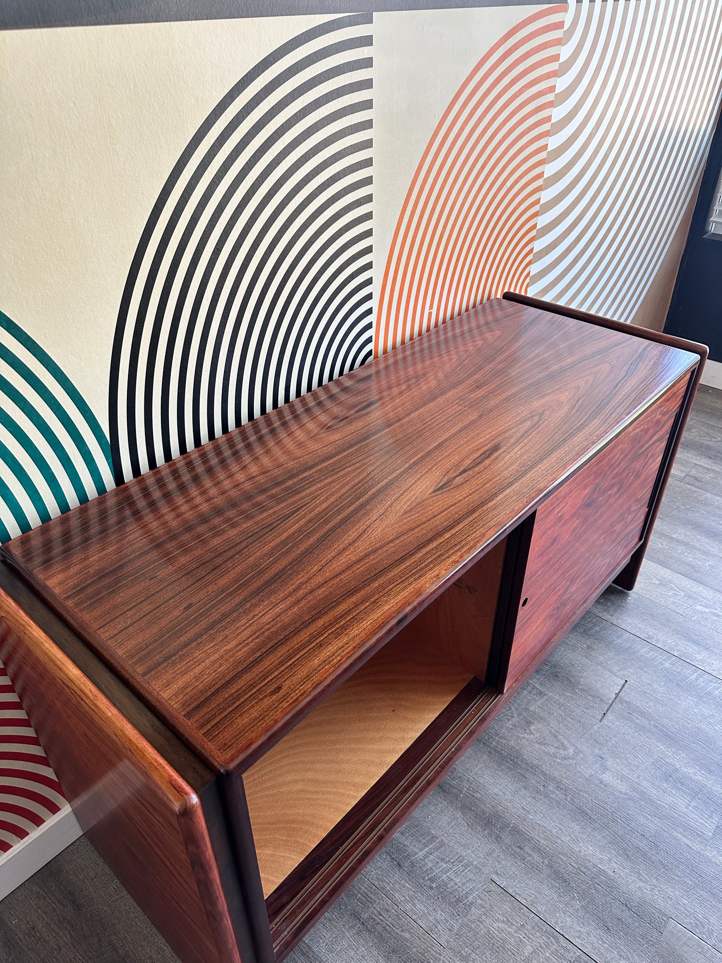 Midcentury Modern Rosewood Credenza