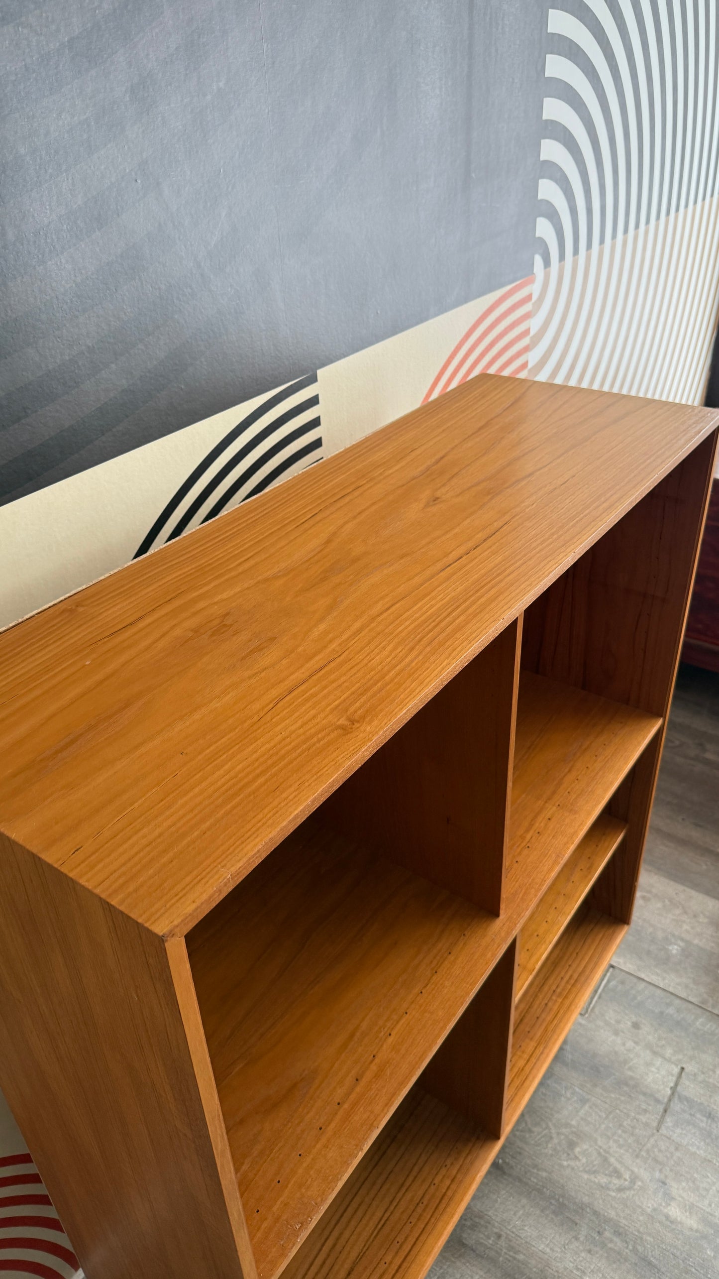 Vintage Teak Bookcase