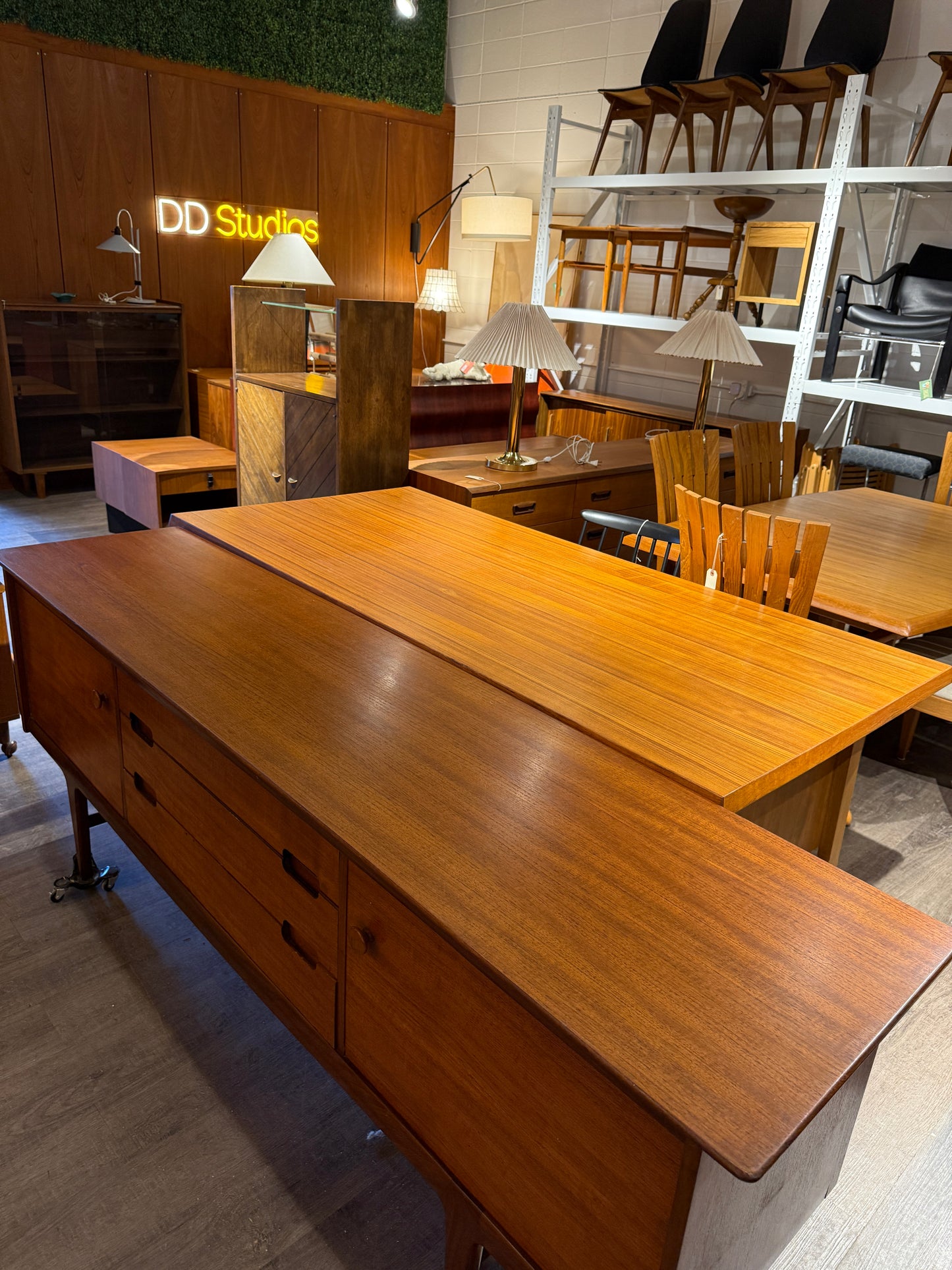 Vintage Teak and Afromosia Teak Sideboard by John Herbert for Younger